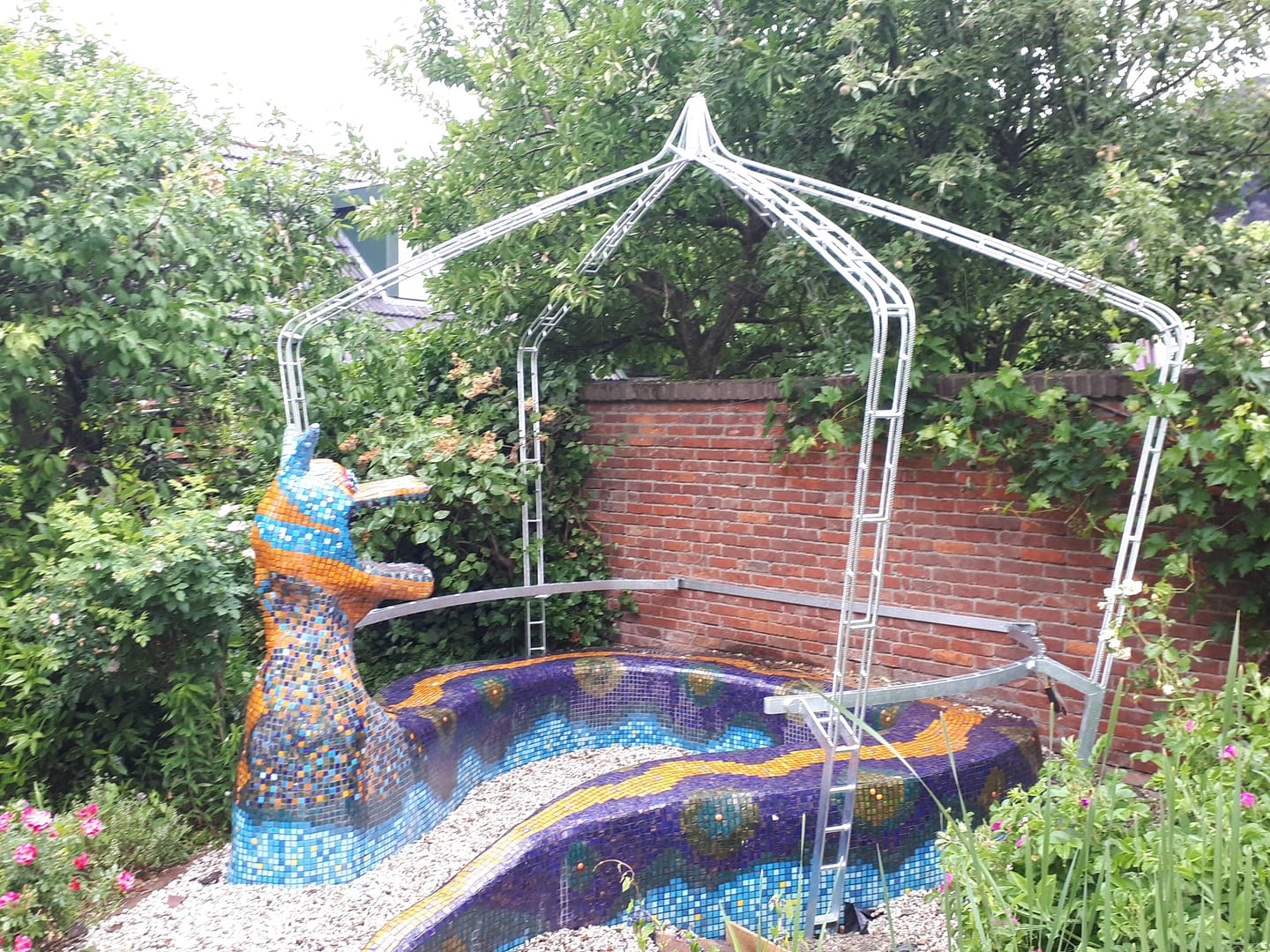 Drakenpergola - prieel