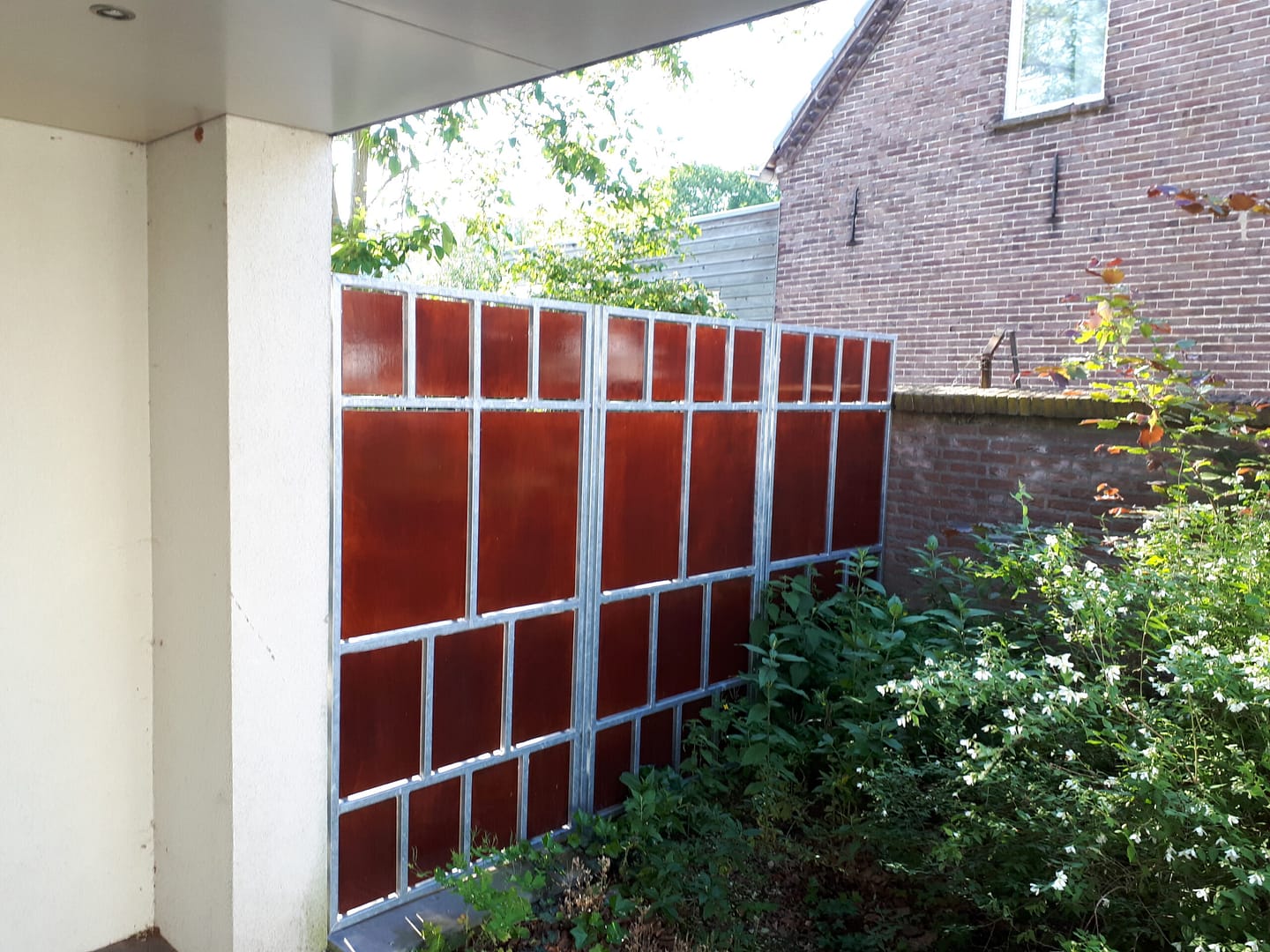 schutting-vakwerk-verzinkt-