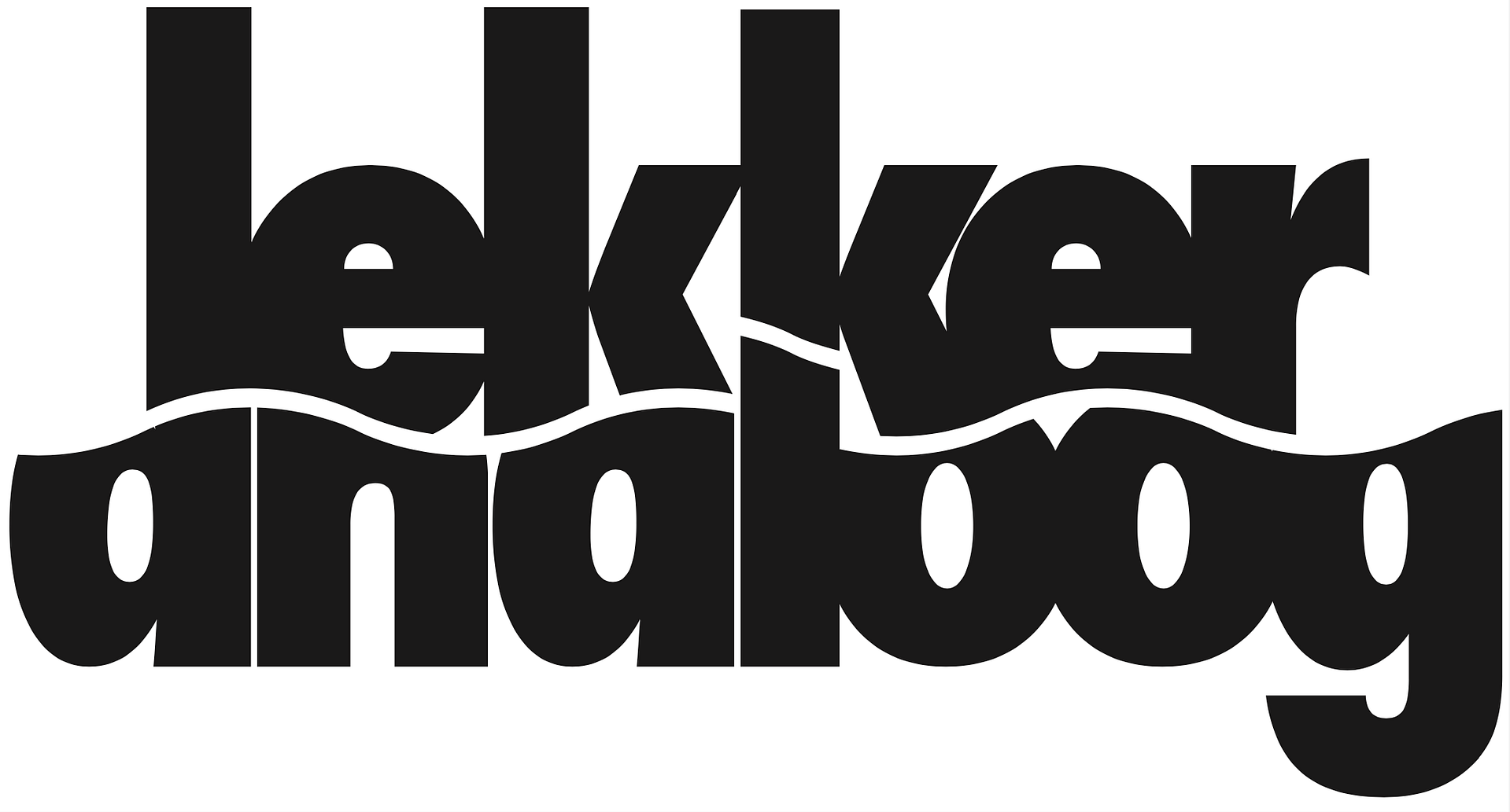 lekker analoog logo